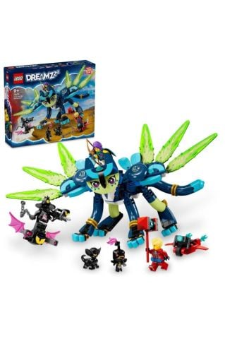 LEGO ® DREAMZzz™ Zoey ve Kedi-Baykuş Zian Oyuncağı 71476 (437 Parça)