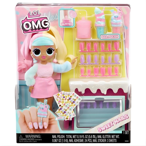 L.O.L. Sürprise Sweet Nails Omg Candylicious Sprinkles Tatlı Dükkanı