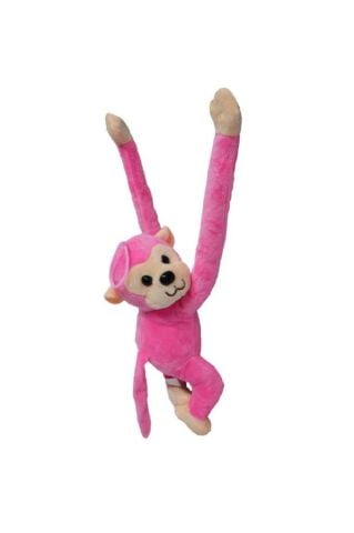 Peluş 35 cm Sesli Maymun