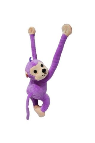 Peluş 35 cm Sesli Maymun