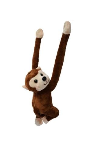 Peluş 35 cm Sesli Maymun
