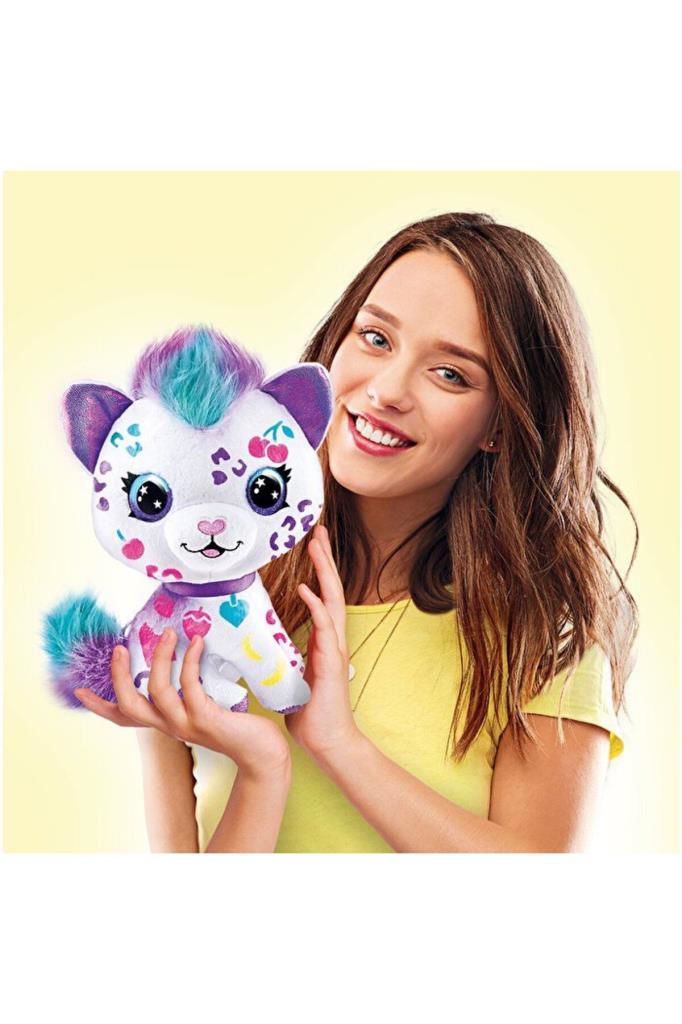 Airbrush Plush Peluş Kitty