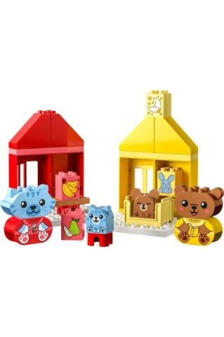 LEGO ® DUPLO® İlk Günlük Rutinlerim: Yemek ve Uyku Zamanı 10414 -Eğitici Oyuncak Yapım Seti (28Parça)