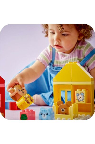 LEGO ® DUPLO® İlk Günlük Rutinlerim: Yemek ve Uyku Zamanı 10414 -Eğitici Oyuncak Yapım Seti (28Parça)