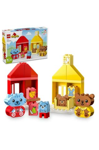 LEGO ® DUPLO® İlk Günlük Rutinlerim: Yemek ve Uyku Zamanı 10414 -Eğitici Oyuncak Yapım Seti (28Parça)