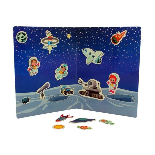Space World Manyetik Hikaye Kutu Oyunu