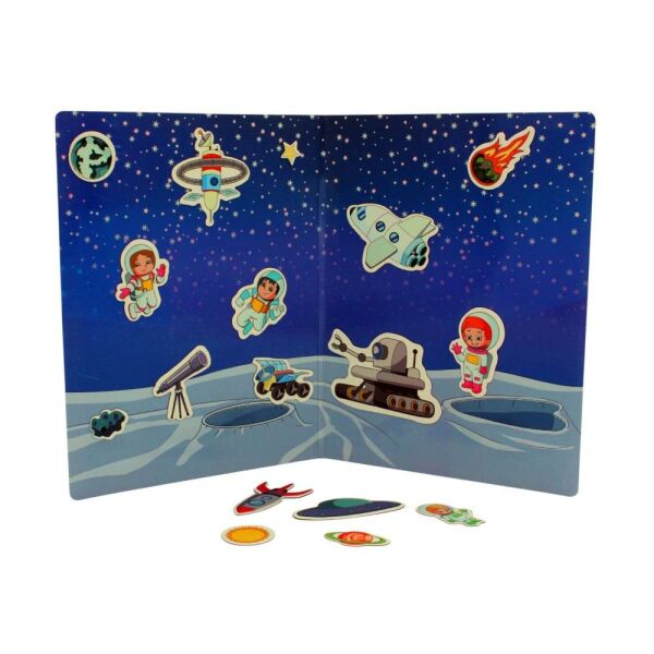 Space World Manyetik Hikaye Kutu Oyunu