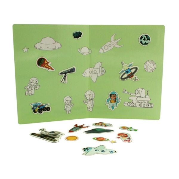 Space World Manyetik Hikaye Kutu Oyunu