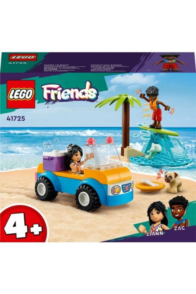 LEGO Friends Plaj Arabası Eğlencesi 41725 Oyuncak Yapım Seti (61 PARÇA)