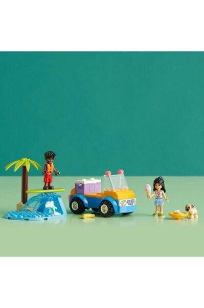 LEGO Friends Plaj Arabası Eğlencesi 41725 Oyuncak Yapım Seti (61 PARÇA)