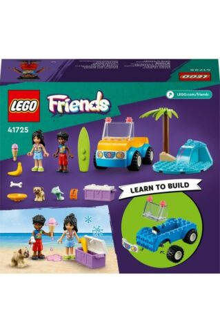 LEGO Friends Plaj Arabası Eğlencesi 41725 Oyuncak Yapım Seti (61 PARÇA)