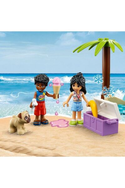 LEGO Friends Plaj Arabası Eğlencesi 41725 Oyuncak Yapım Seti (61 PARÇA)