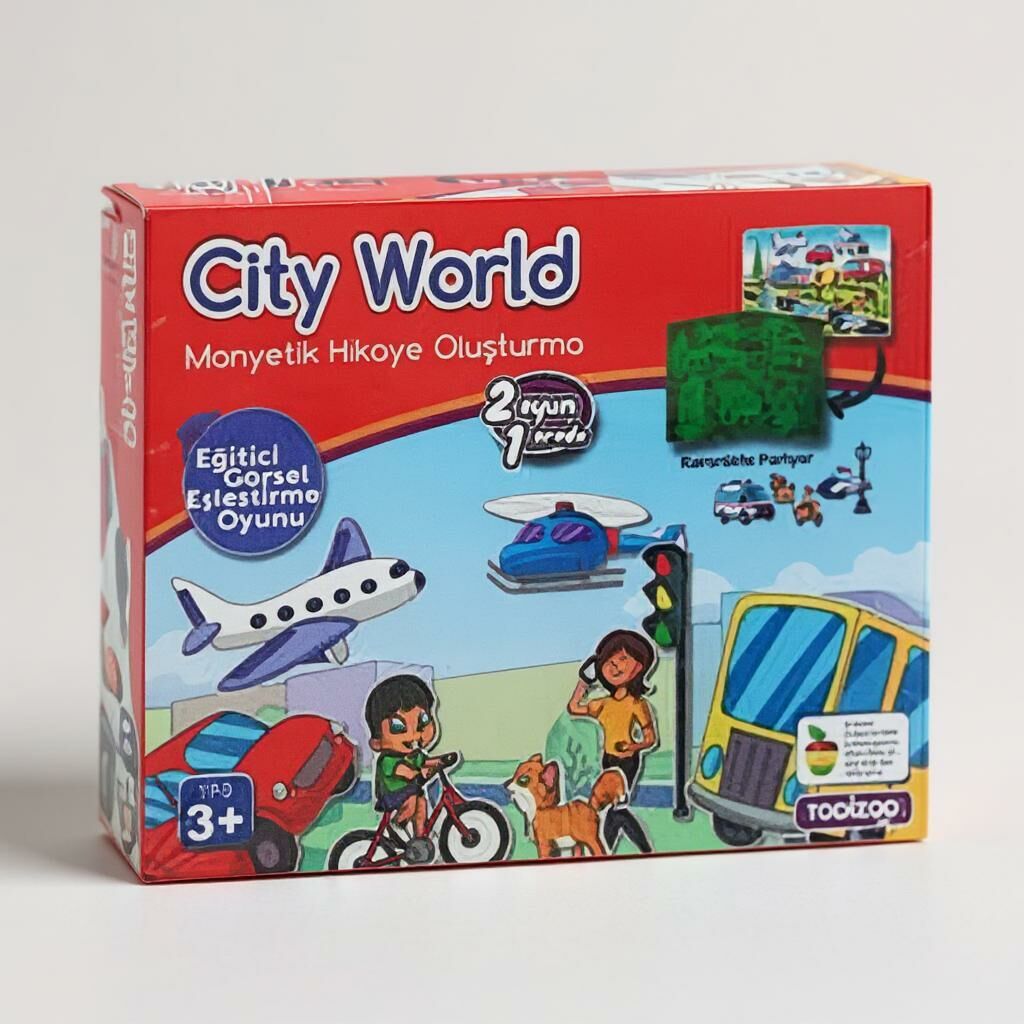 City World Manyetik Hikaye Kutu Oyunları