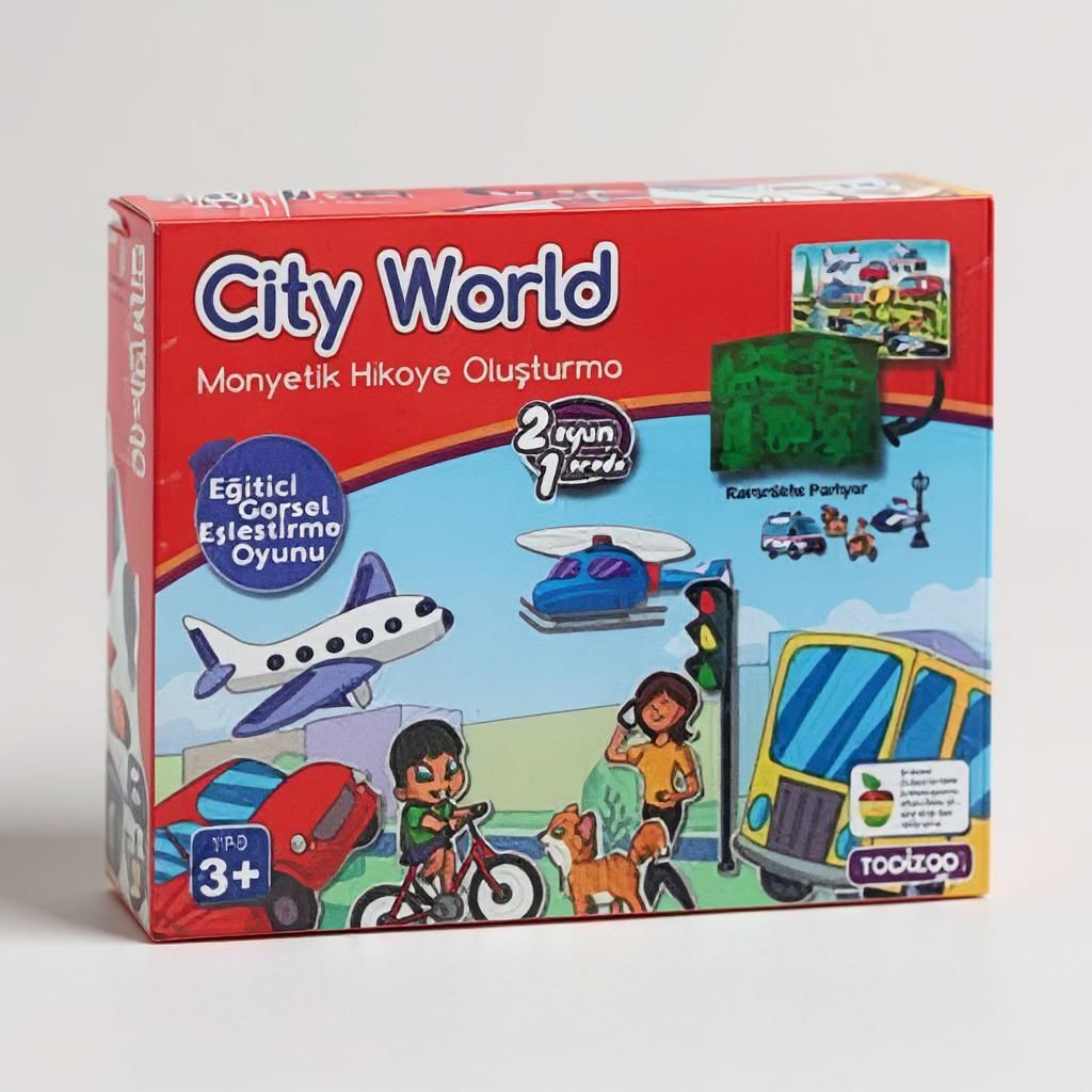 City World Manyetik Hikaye Kutu Oyunları