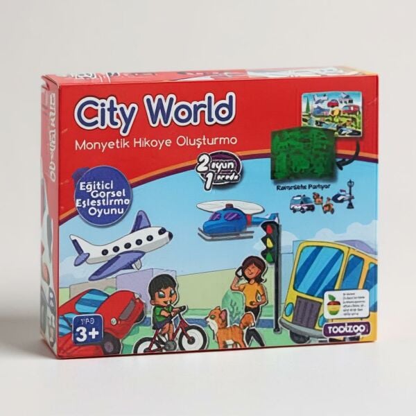 City World Manyetik Hikaye Kutu Oyunları