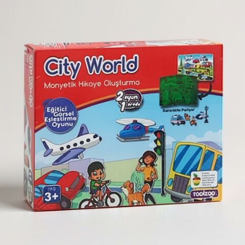 City World Manyetik Hikaye Kutu Oyunları