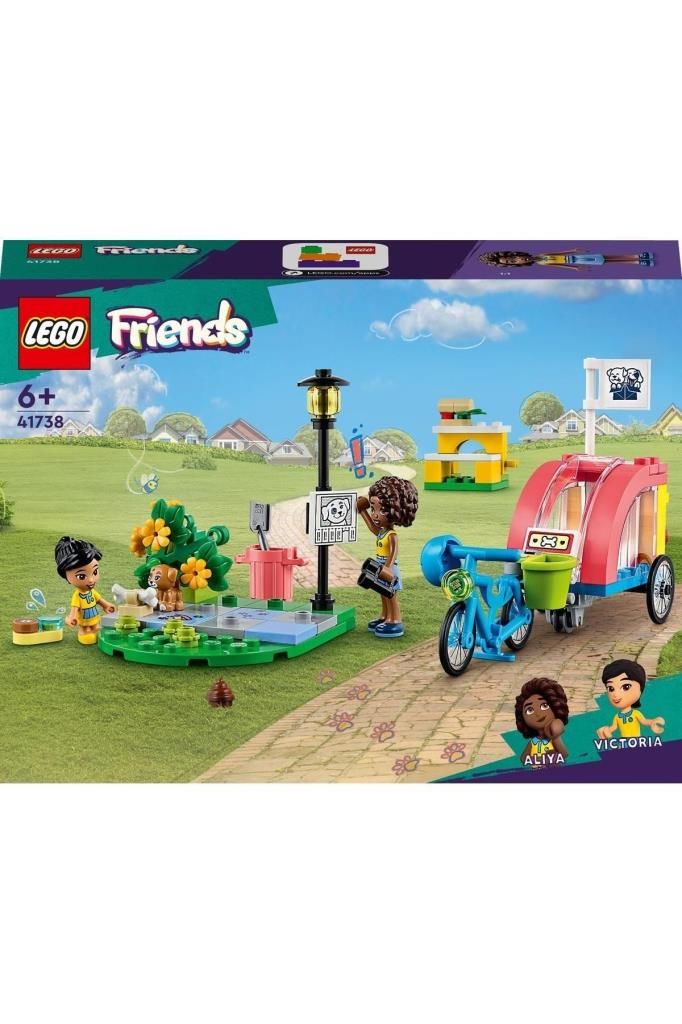 LEGO ® Friends Köpek Kurtarma Bisikleti 41738 - 6 Yaş ve Üzeri İçin Oyuncak Yapım Seti (125 Parça)