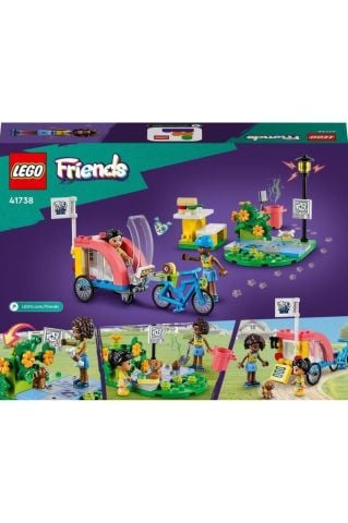LEGO ® Friends Köpek Kurtarma Bisikleti 41738 - 6 Yaş ve Üzeri İçin Oyuncak Yapım Seti (125 Parça)