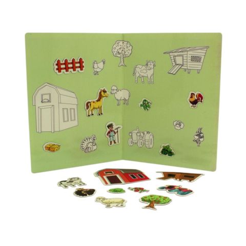 Farm World Manyetik Hikaye Oluşturma Kutu Oyunu