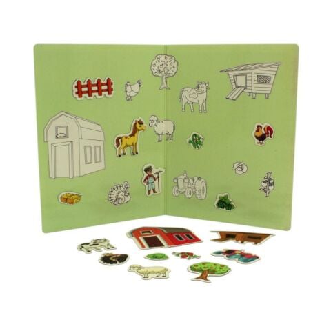 Farm World Manyetik Hikaye Oluşturma Kutu Oyunu