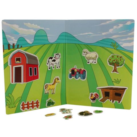 Farm World Manyetik Hikaye Oluşturma Kutu Oyunu