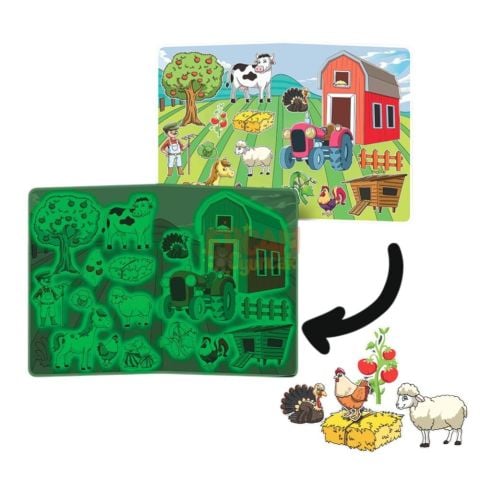 Farm World Manyetik Hikaye Oluşturma Kutu Oyunu