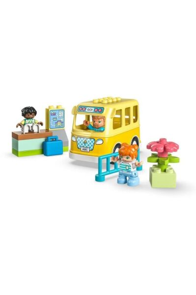 LEGO ® DUPLO® Kasabası Otobüs Yolculuğu 10988 - 2 Yaş ve Üzeri  Oyuncak Yapım Seti (16 Parça)
