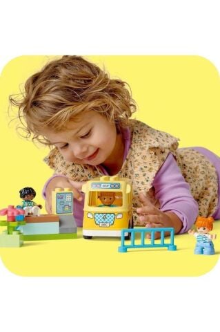 LEGO ® DUPLO® Kasabası Otobüs Yolculuğu 10988 - 2 Yaş ve Üzeri  Oyuncak Yapım Seti (16 Parça)