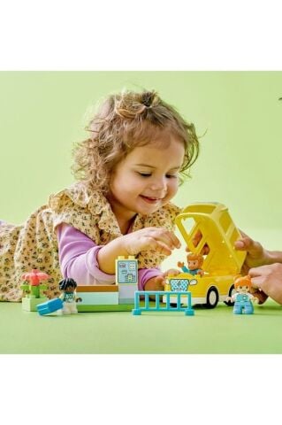 LEGO ® DUPLO® Kasabası Otobüs Yolculuğu 10988 - 2 Yaş ve Üzeri  Oyuncak Yapım Seti (16 Parça)