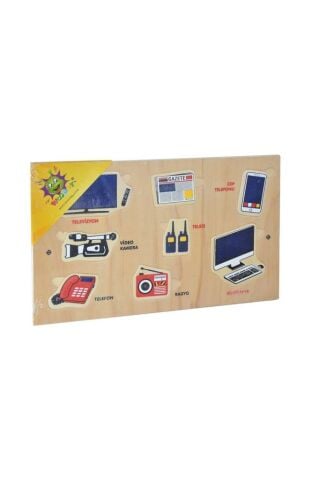 Woodoy Yapboz İletişim Araçları Puzzle