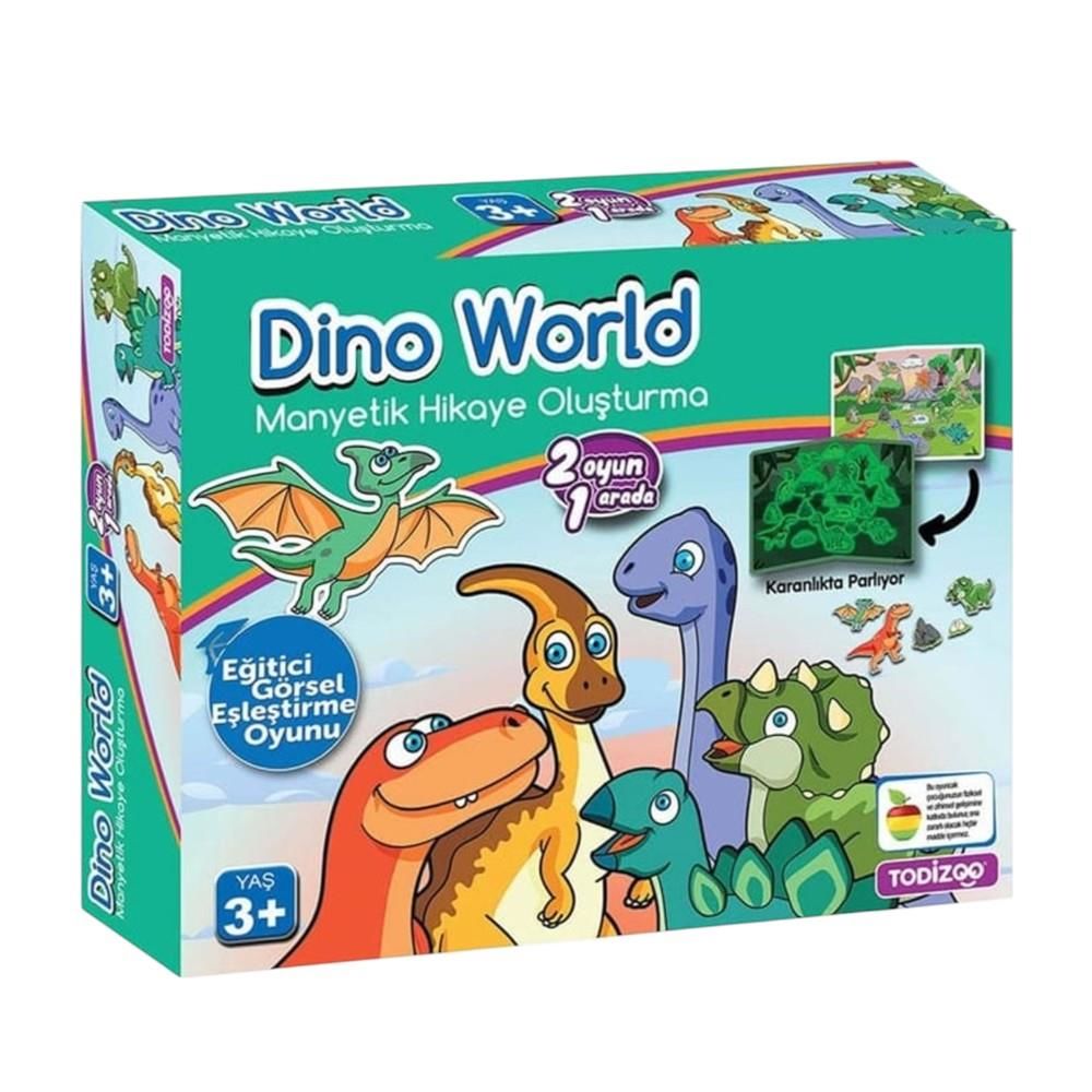 Dino World Manyetik Hikaye Oluşturma Kutu Oyunu