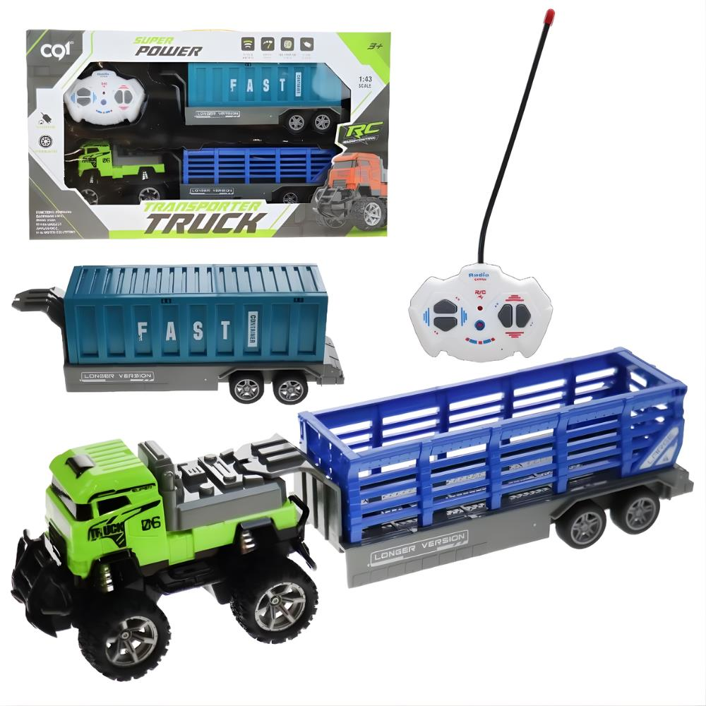 Canem Oyuncak Uzaktan Kumandalı Fonksiyonlu Şarjlı Tır 091-206