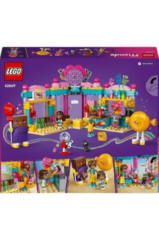 LEGO ® Friends Heartlake City Şekerci Dükkanı 42649 - 6 Yaş ve Üzeri Oyuncak Yapım Seti (376 Parça)