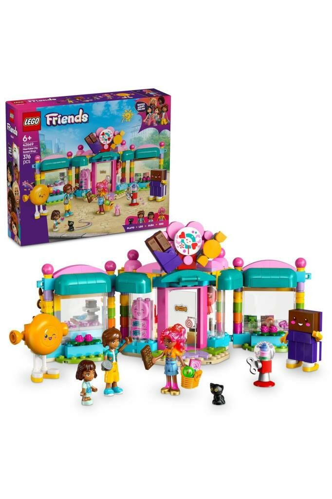LEGO ® Friends Heartlake City Şekerci Dükkanı 42649 - 6 Yaş ve Üzeri Oyuncak Yapım Seti (376 Parça)