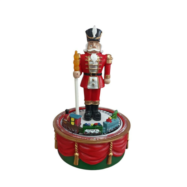 Forever Ledli Müzikli Dönen Kurşun Asker 22cm