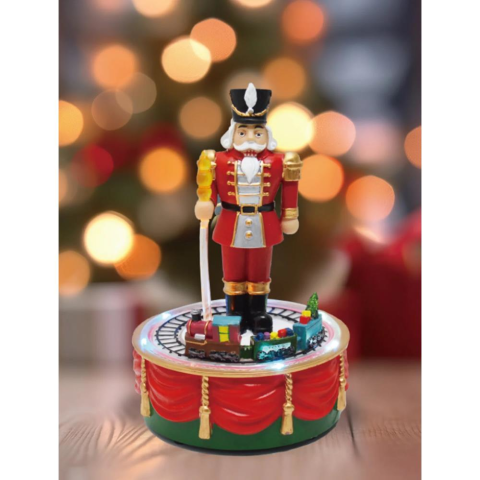 Forever Ledli Müzikli Dönen Kurşun Asker 22cm