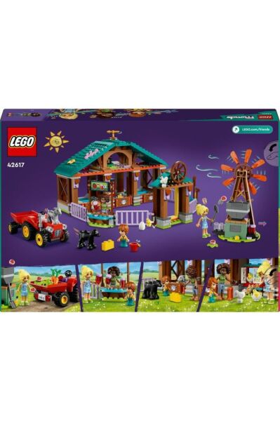 LEGO ® Friends Çiftlik Hayvanı Barınağı Oyuncağı 42617 (489 Parça)