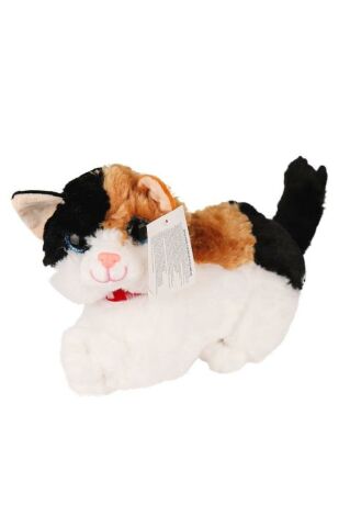 Peluş Yatan Kedi Miyavlayan