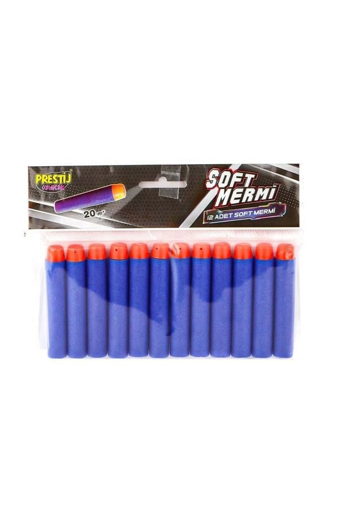 Yedek Yumuşak Dart Mermisi 12'li