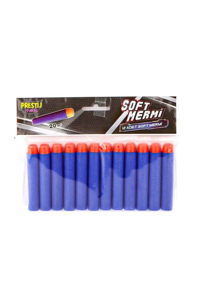 Yedek Yumuşak Dart Mermisi 12'li