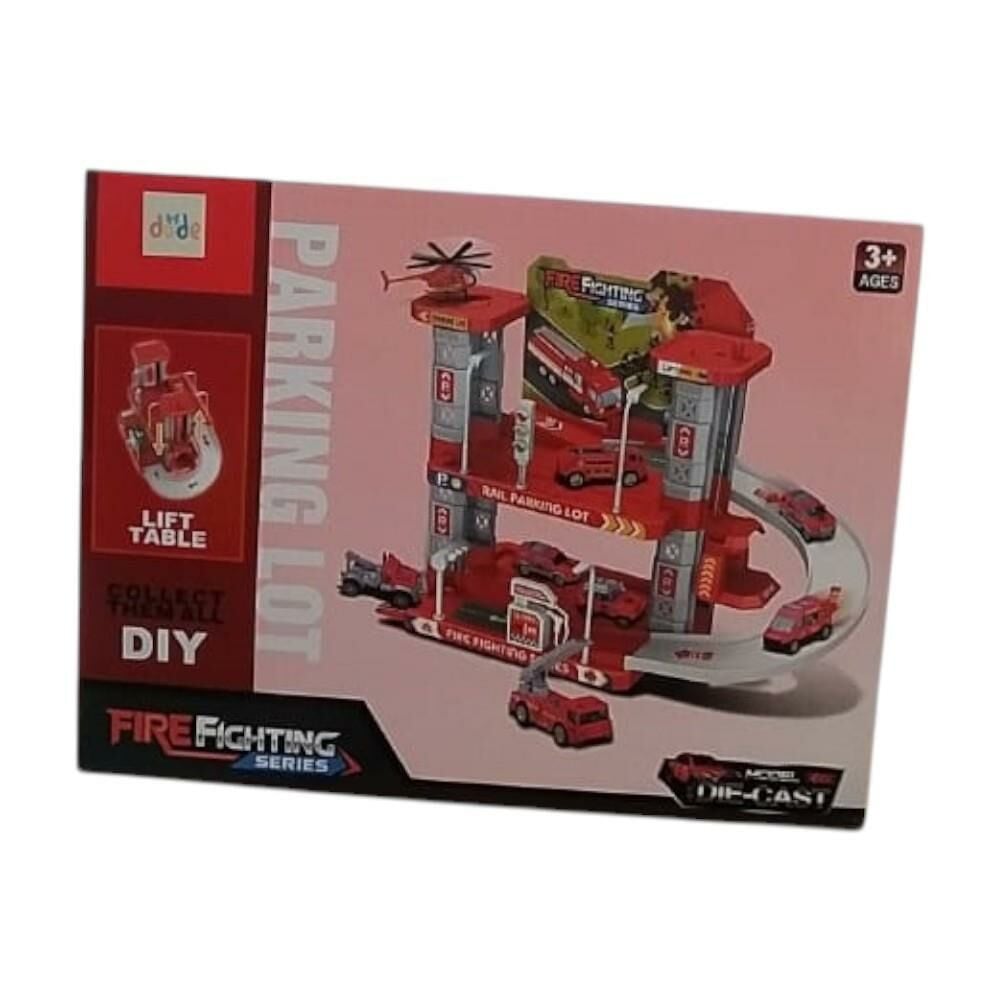 İki Katlı İtfaiye Garaj Seti
