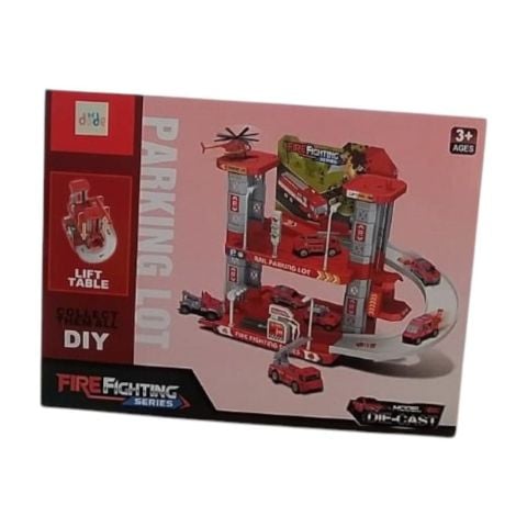 İki Katlı İtfaiye Garaj Seti