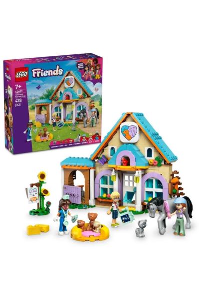 LEGO ® Friends At ve Evcil Hayvan Veteriner Kliniği 42651 - 7 Yaş ve Üzeri Oyuncak Yapım Seti (428 P)