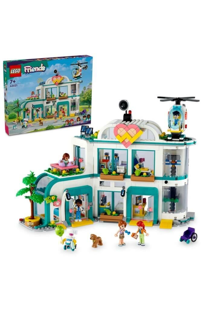 LEGO ® Friends Heartlake City Hastanesi 42621 - Yaratıcı Oyuncak Yapım Seti (1045 Parça)