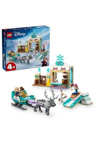 LEGO ® Disney Frozen Anna’nın Kızak Macerası 43256 - 4 Yaş ve Üzeri Yapım Seti (192 Parça)