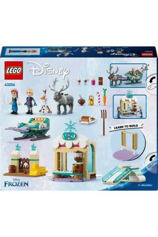 LEGO ® Disney Frozen Anna’nın Kızak Macerası 43256 - 4 Yaş ve Üzeri Yapım Seti (192 Parça)