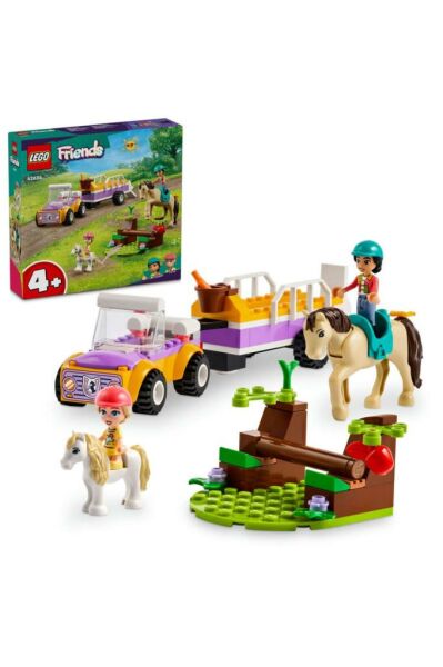 LEGO ® Friends At ve Midilli Römorku 42634 -  Yaratıcı Oyuncak Yapım Seti (105 Parça)