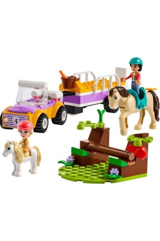 LEGO ® Friends At ve Midilli Römorku 42634 -  Yaratıcı Oyuncak Yapım Seti (105 Parça)
