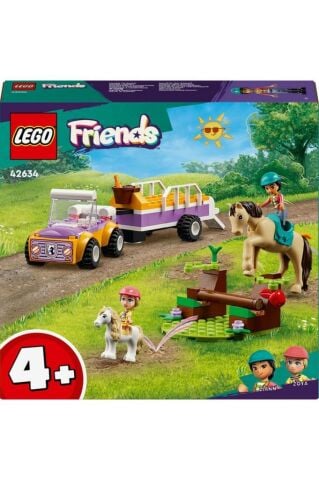 LEGO ® Friends At ve Midilli Römorku 42634 -  Yaratıcı Oyuncak Yapım Seti (105 Parça)