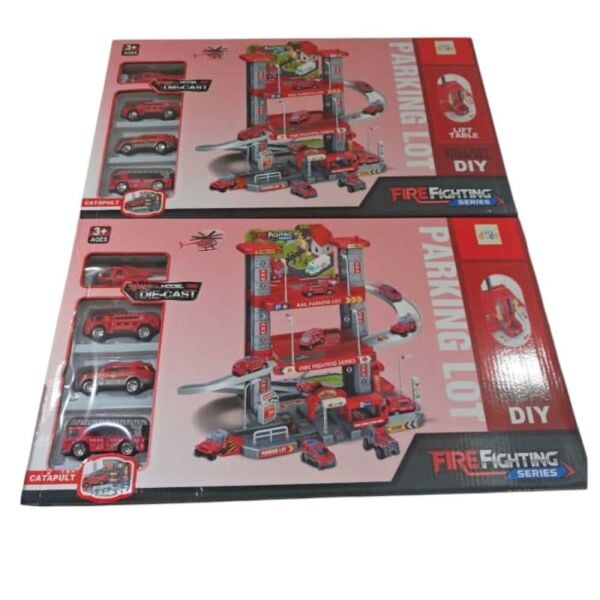 Üç Katlı İtfaiye Garaj Seti